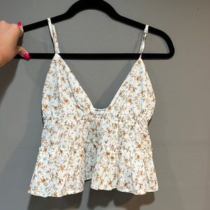BRAND NEW W/ TAGS FLORAL TANK TOP SIZE MEDIUM